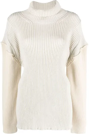 The Row Dua drop-shoulder ribbed jumper