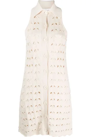 Sportmax Rivolo crochet short dress