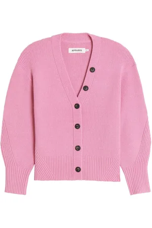 Apparis V-neck knit cardigan