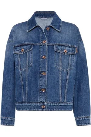 Brunello Cucinelli Button-up denim jacket