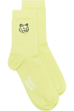 Maison Kitsuné Fox Head cotton socks
