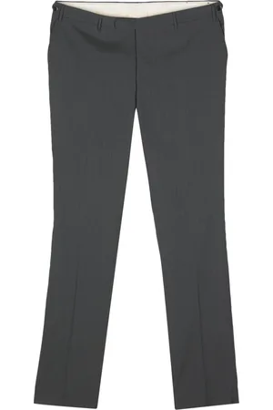 corneliani Pinstripe-pattern tapered tailored trousers