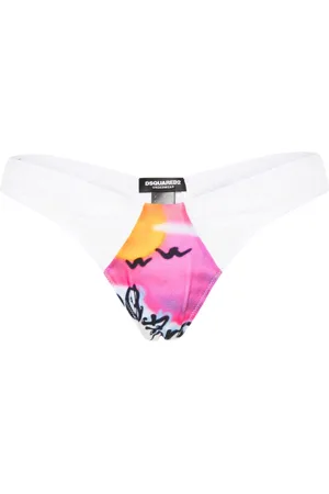 Dsquared2 Graffiti-print thong