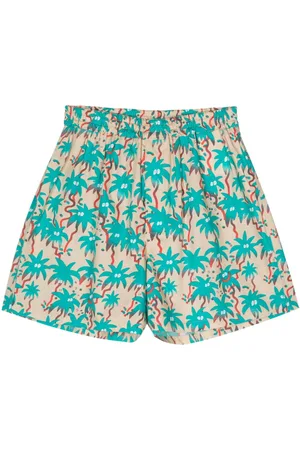 JUNYA WATANABE Graphic-print cotton shorts