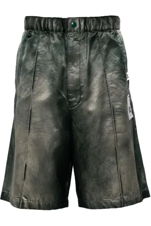 Maison Mihara Yasuhiro Satin bermuda shorts