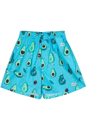 JUNYA WATANABE Graphic-print cotton shorts