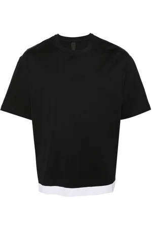 Neil Barrett Layered cotton T-shirt