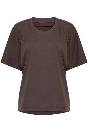 PLEATS PLEASE ISSEY MIYAKE Draped detailing t-shirt