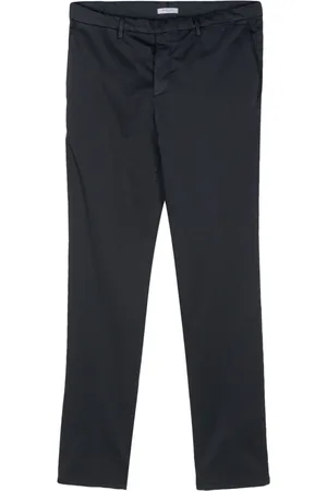 Boglioli Pressed-crease straight-leg trousers