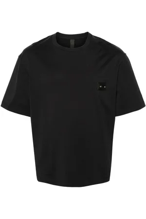 Neil Barrett Piercing-patch cotton T-shirt