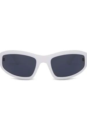 Moschino Biker-style frame sunglasses