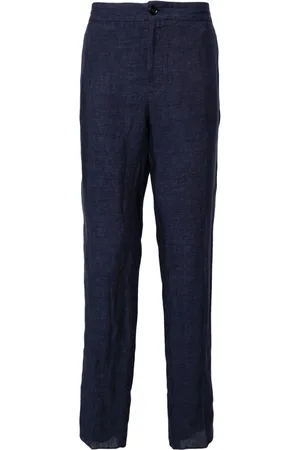 Ermenegildo Zegna Drawstring-waist linen chinos
