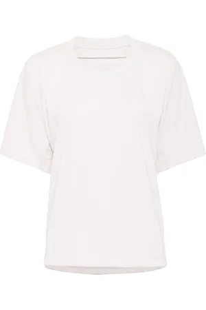 PLEATS PLEASE ISSEY MIYAKE Ruched detailing t-shirt