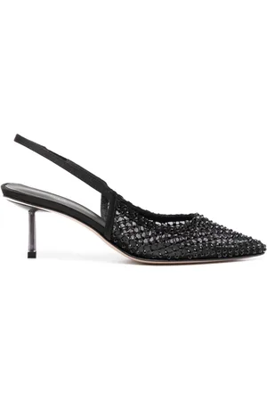 LE SILLA Gilda 60mm embellished slingback pumps