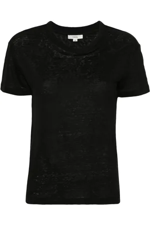 Vince Short-sleeve linen T-shirt