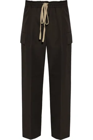 FEAR OF GOD Logo-patch wool trousers