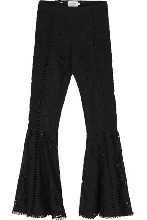 CHARO RUIZ IBIZA Trouk embroidered flared trousers
