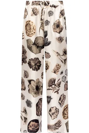 Marni Floral-print straight-trousers