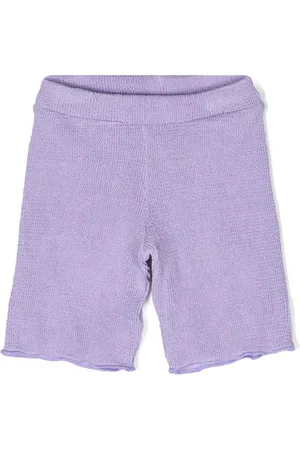 MC2 SAINT BARTH Kira lurex-detailed shorts