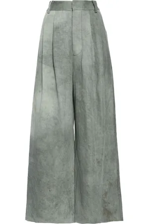 UMA WANG Paella high-waist palazzo trousers
