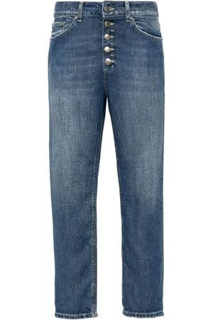 Dondup Koons mid-rise cropped jeans