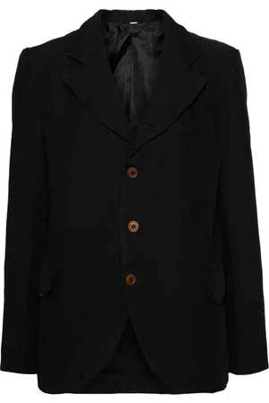 Comme des Garçons Ribbed single-breasted blazer