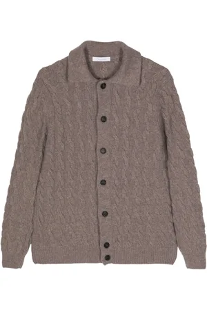 Cruciani Cable-knit cardigan
