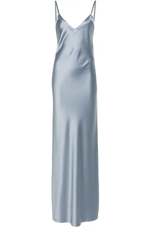 BLANCA Arcitium satin maxi dress