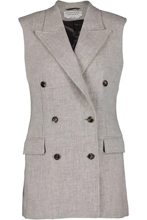 GABRIELA HEARST Mayte double-breasted waistcoat