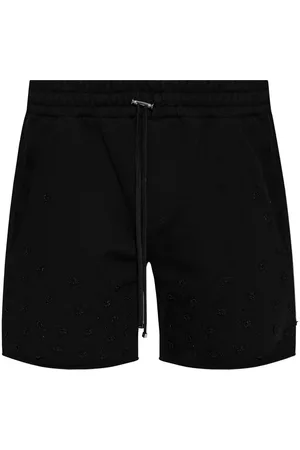 AMIRI Appliqué-detail cotton shorts