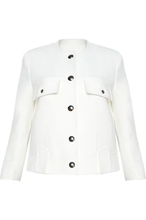 Khaite Laybin press-stud jacket