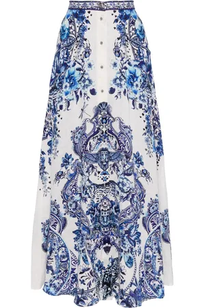 Camilla Glaze And Graze linen skirt