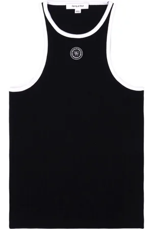 Sporty & Rich SRHWC ribbed tank top