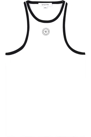 Sporty & Rich SRHWC ribbed tank top