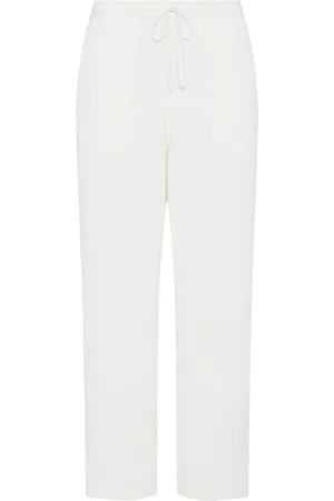 ROSETTA GETTY X Violet Getty wool-cotton track pants