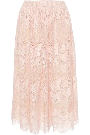 ZIMMERMANN Harmony lace midi skirt