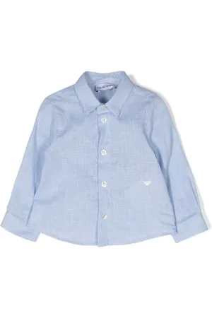 Emporio Armani Classic-collar buttoned shirt