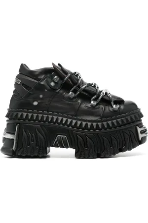 Vetements X New Rock leather sneakers