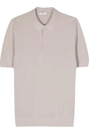 Boglioli Piqué cotton polo shirt