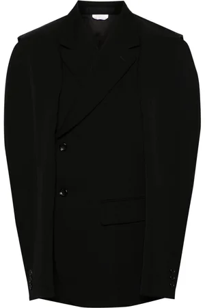 Comme des Garçons Cut-out single-breasted blazer