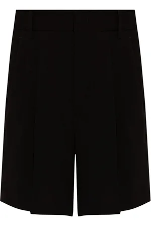 Isabel Marant Elna pleated crepe shorts