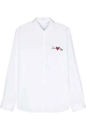 Neil Barrett Loose Cupid cotton shirt