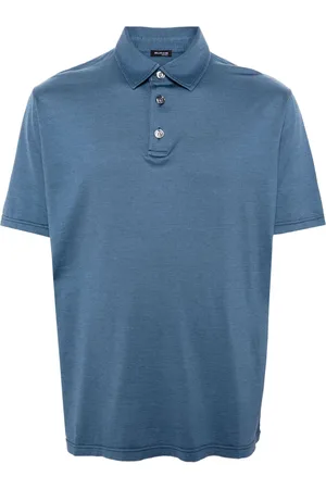 Kiton Silk-blend polo shirt