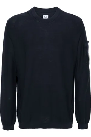 C.P. Company Lens-detail cotton jumper