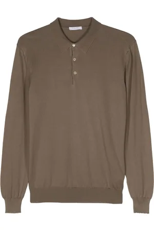 Boglioli Long-sleeved polo shirt