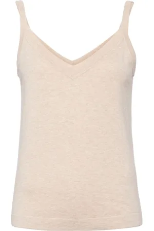 N.PEAL Fine-knit cami top
