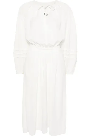 Marant Etoile Lydie georgette-crepe maxi dress