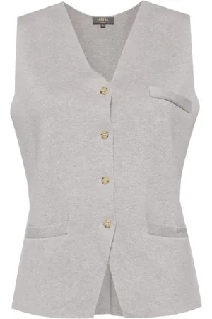 N.PEAL Mila V-neck waistcoat