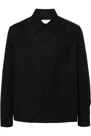 Jil Sander Pointed-collar cotton shirt