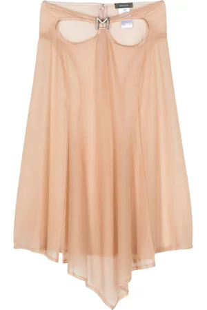 MUGLER M cut-out midi skirt